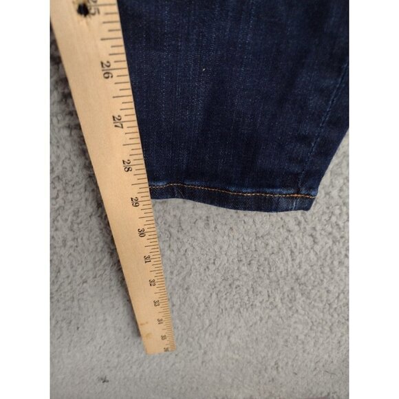 Madewell Skinny Skinny Distressed Mid Rise Jeans Women's Size 27 - Picture 7 of 12